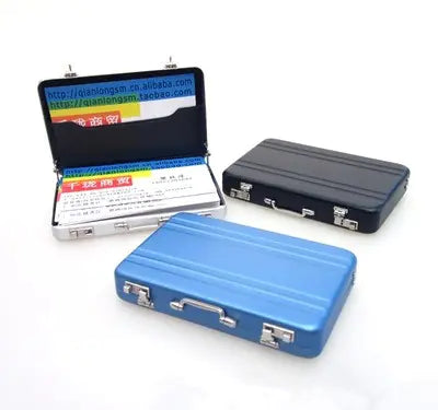Creative Password Safe and Mini Aluminum Business Card Case