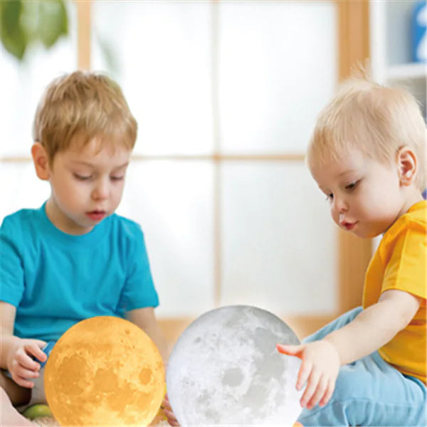 3D Touch Control Moon Lamp Night Light