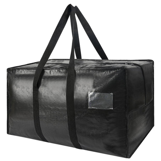 Heavy Duty Extra Large Moving Bags176 Gallon Jumbo Packing BagsHuge Moving Storage Bags with Strong Zippers & Carrying HandlesReusable Big Moving Storage Totes for College Dorm Travel 1Pack